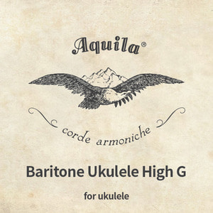 Aquila,Baritone,Ukulele,High G, Set ,GCEA,아퀼라,우쿨렐레,