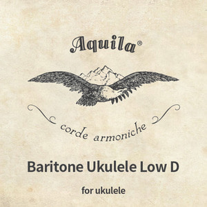 Aquila,Baritone,Ukulele,Low D,String,Set,바리톤,로우디,아퀼라,스트링