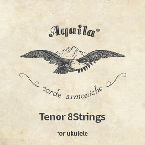 Aquila,Tenor,Ukulele,8String,set,아퀼라,테너,8현,스트링